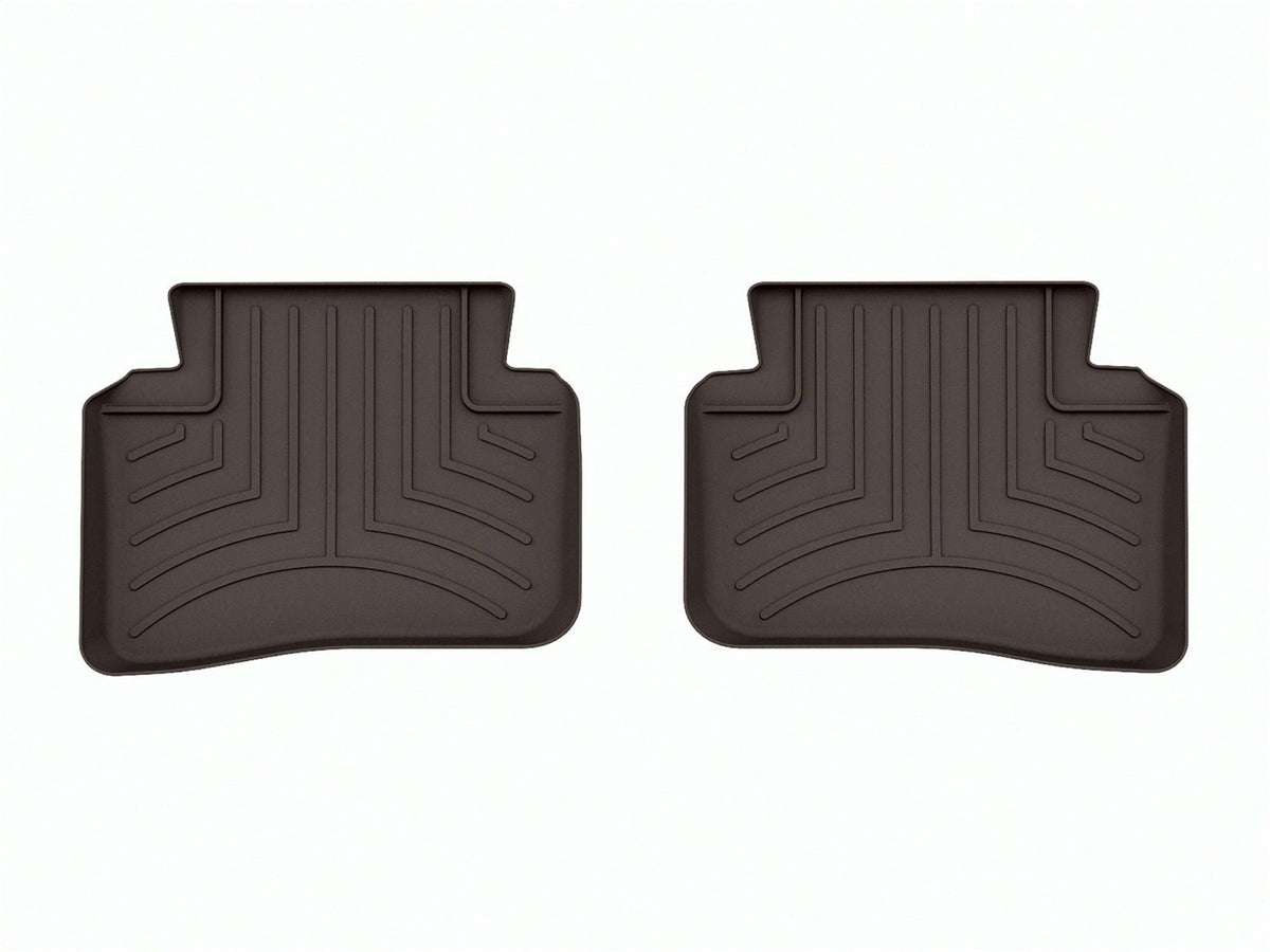 Weathertech - FloorLiner™ DigitalFit® Cocoa Front & Rear Set 22-26 Mercedes Benz C-Class / 24-25 Mercedes Benz C63-AMG -