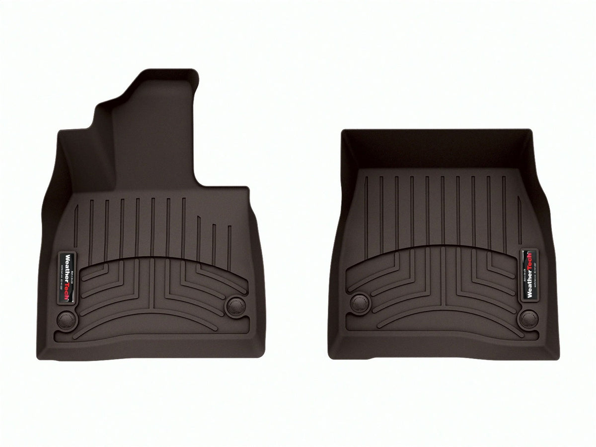Weathertech - FloorLiner™ DigitalFit® Cocoa Front & Rear Set 23-26 Mercedes Benz EQS - 471773-1-2