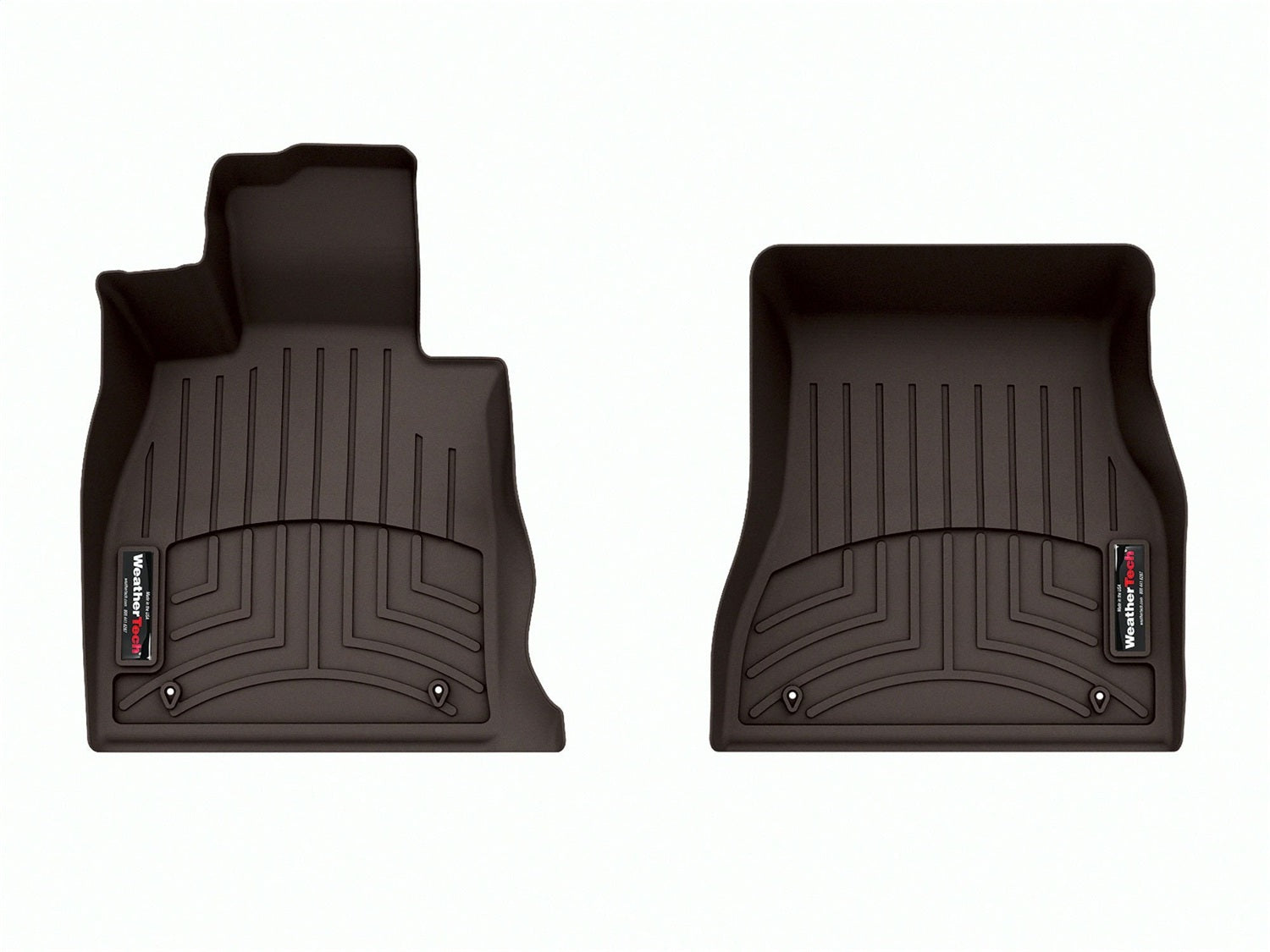Weathertech - FloorLiner™ DigitalFit® Cocoa Front & Rear Set 24-25 BMW 7-Series / 23-25 BMW i7 - 471790-1-2