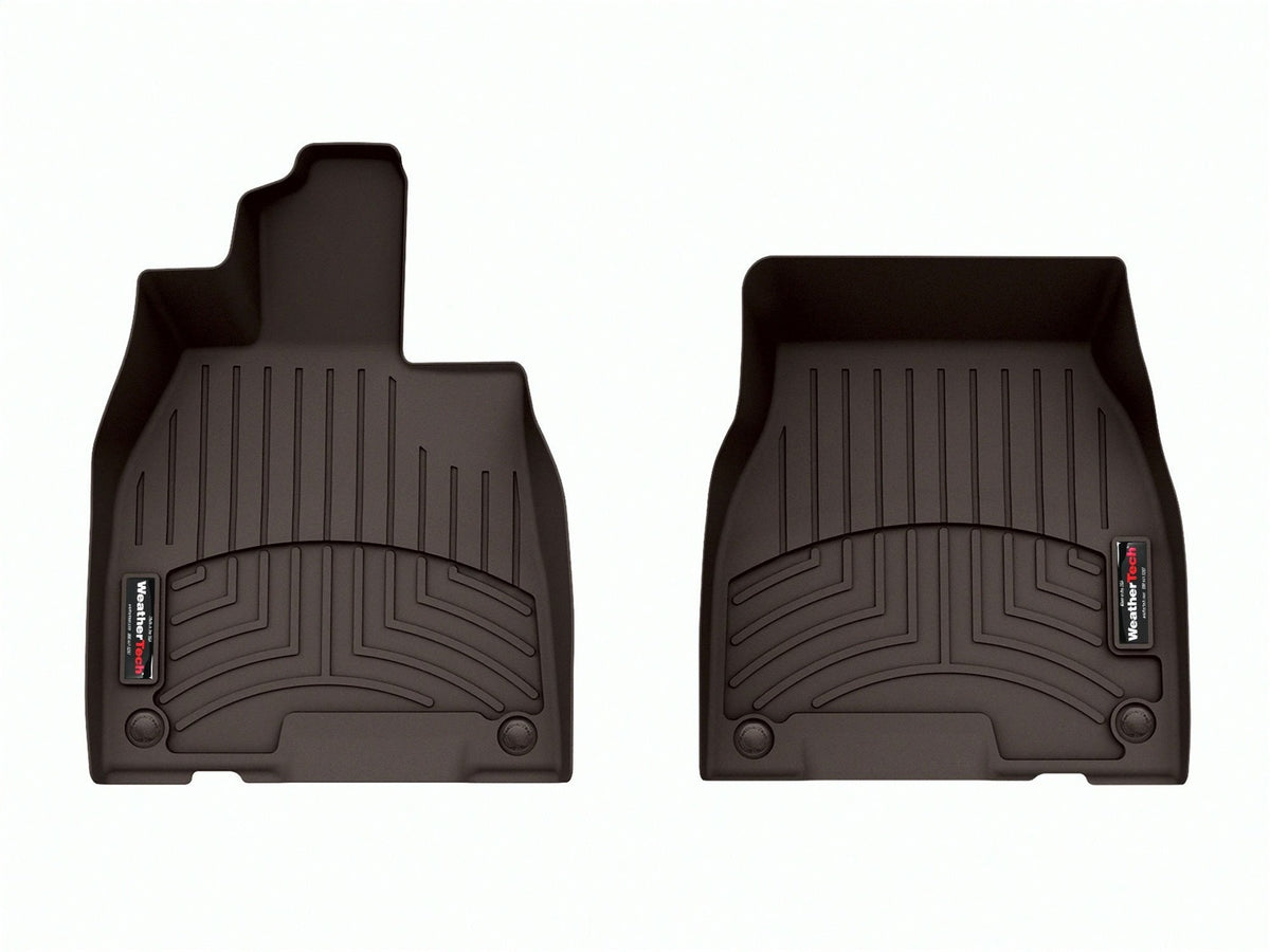 Weathertech - FloorLiner™ DigitalFit® Cocoa Front & Rear Set 23-25 Mercedes Benz EQE - 471799-1-2