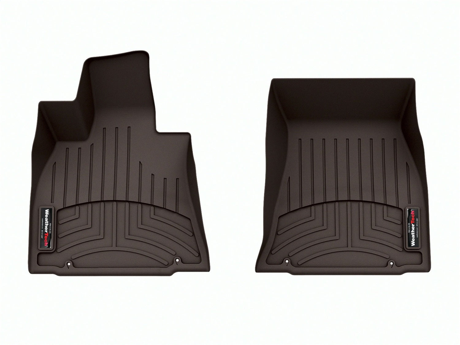 Weathertech - FloorLiner™ DigitalFit® Cocoa Front & Rear Set 23-24 Genesis Electrified-G80 - 471821-1-2