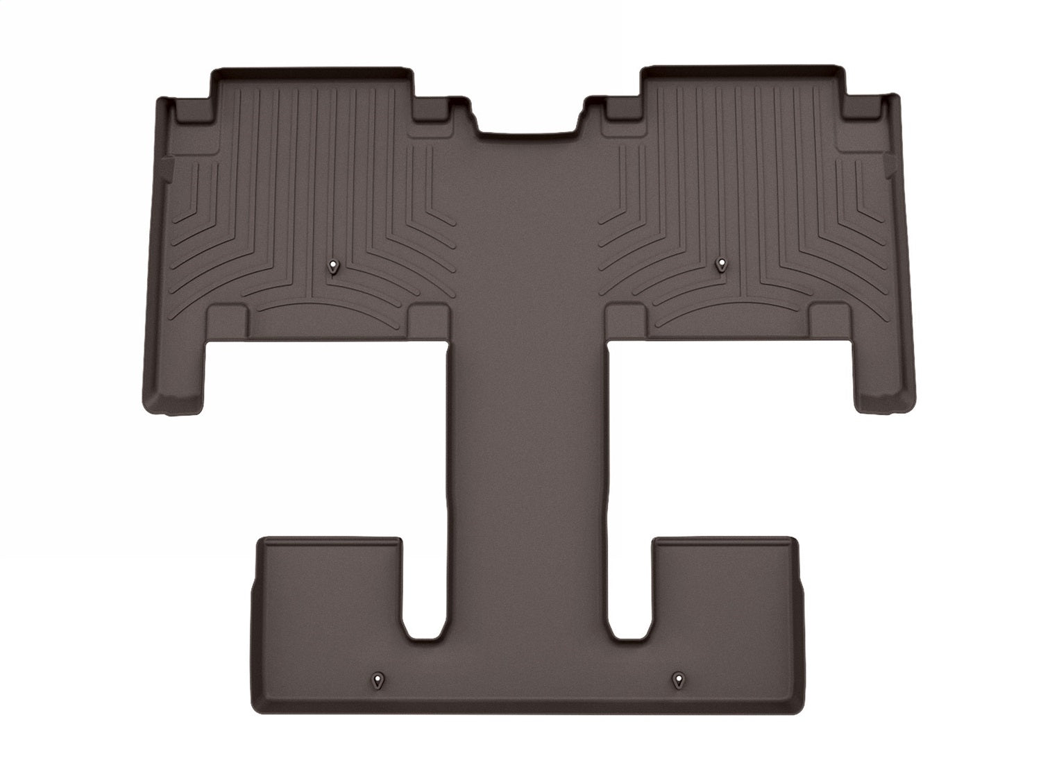 Weathertech - FloorLiner™ DigitalFit® - Cocoa Rear and Third Row 24-26 Kia EV9 - 4718602