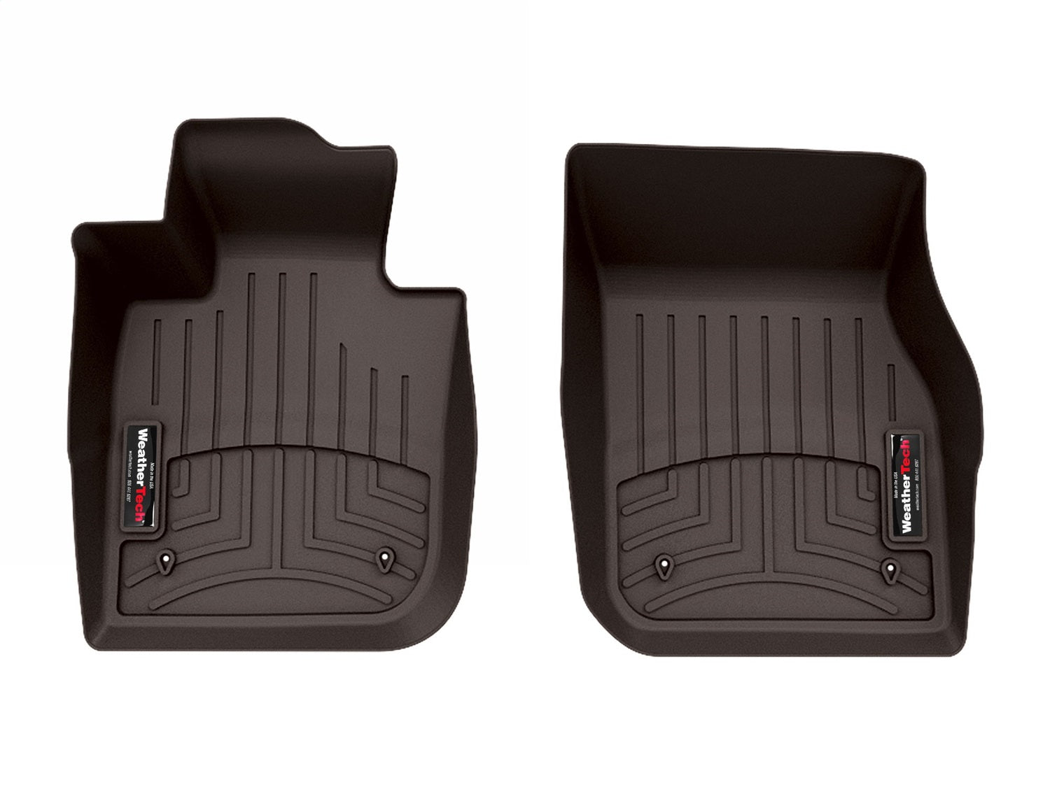 Weathertech - FloorLiner™ DigitalFit® Cocoa Front & Rear Set 25 Mini Cooper - 4718931-479502