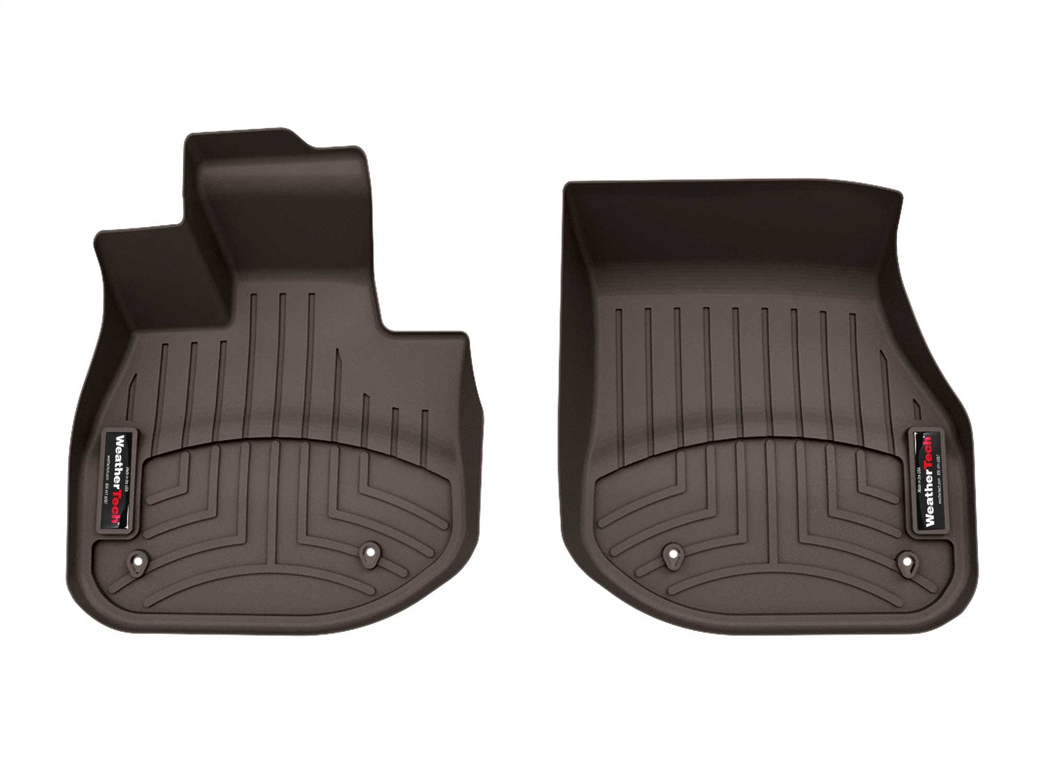Weathertech - FloorLiner™ DigitalFit® Cocoa Front & Rear Set 25 Mini Countryman - 471901-1-2
