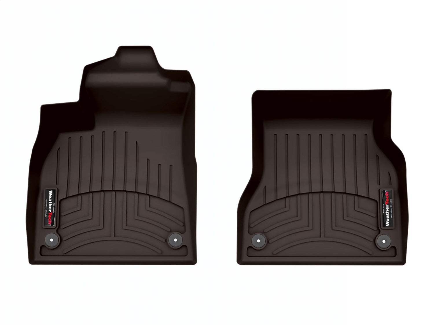 Weathertech - FloorLiner™ DigitalFit® Cocoa Front & Rear Set 25 Audi Q6 / 25 Audi SQ6 - 471924-1-2