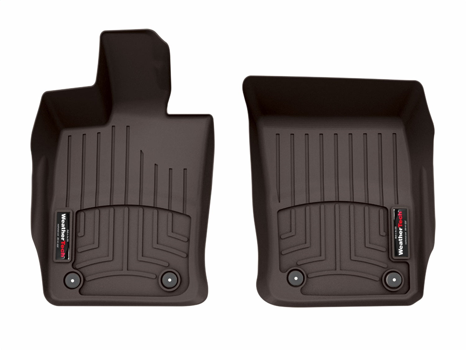 Weathertech - FloorLiner™ DigitalFit® Cocoa Front & Rear Set 24-26 Porsche Panamera - 4719301-4711802