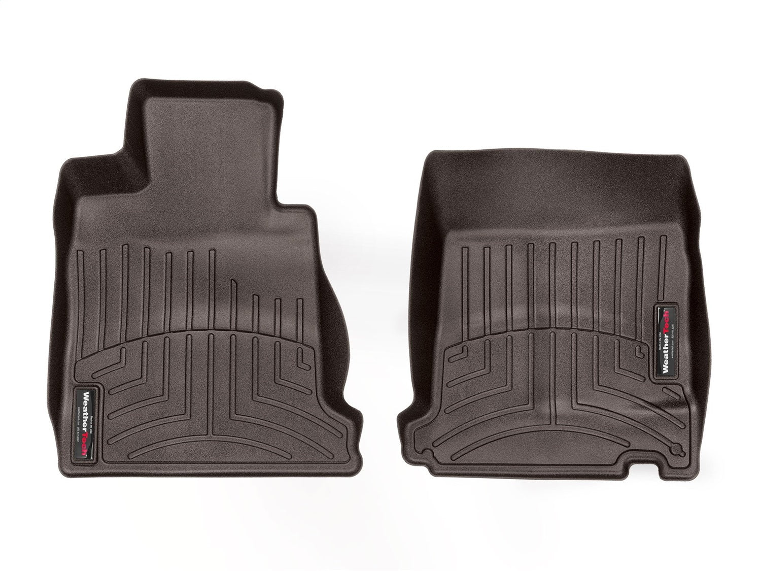 Weathertech - FloorLiner™ DigitalFit® Cocoa Front & Rear Set 12-18 Maserati GranTurismo - 47202-1-3