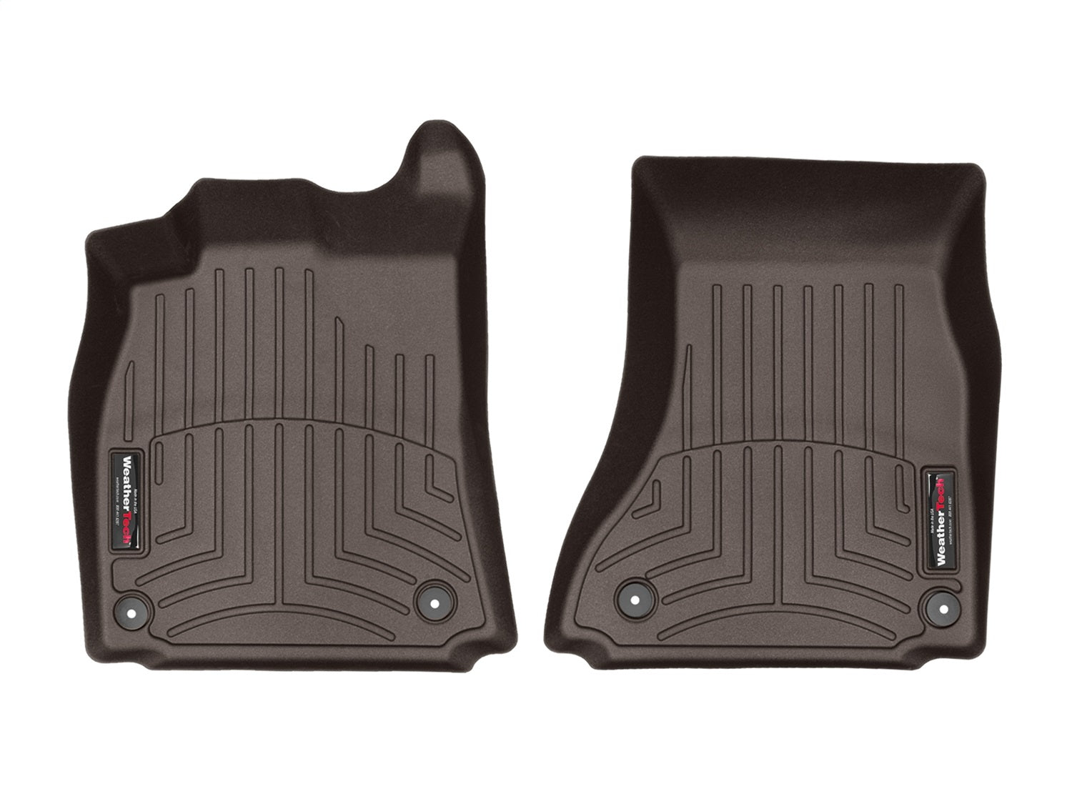 Weathertech - FloorLiner™ DigitalFit® Cocoa Front & Rear Set 09-16 Audi A4 / 10-16 Audi S4 - 47212-1-2