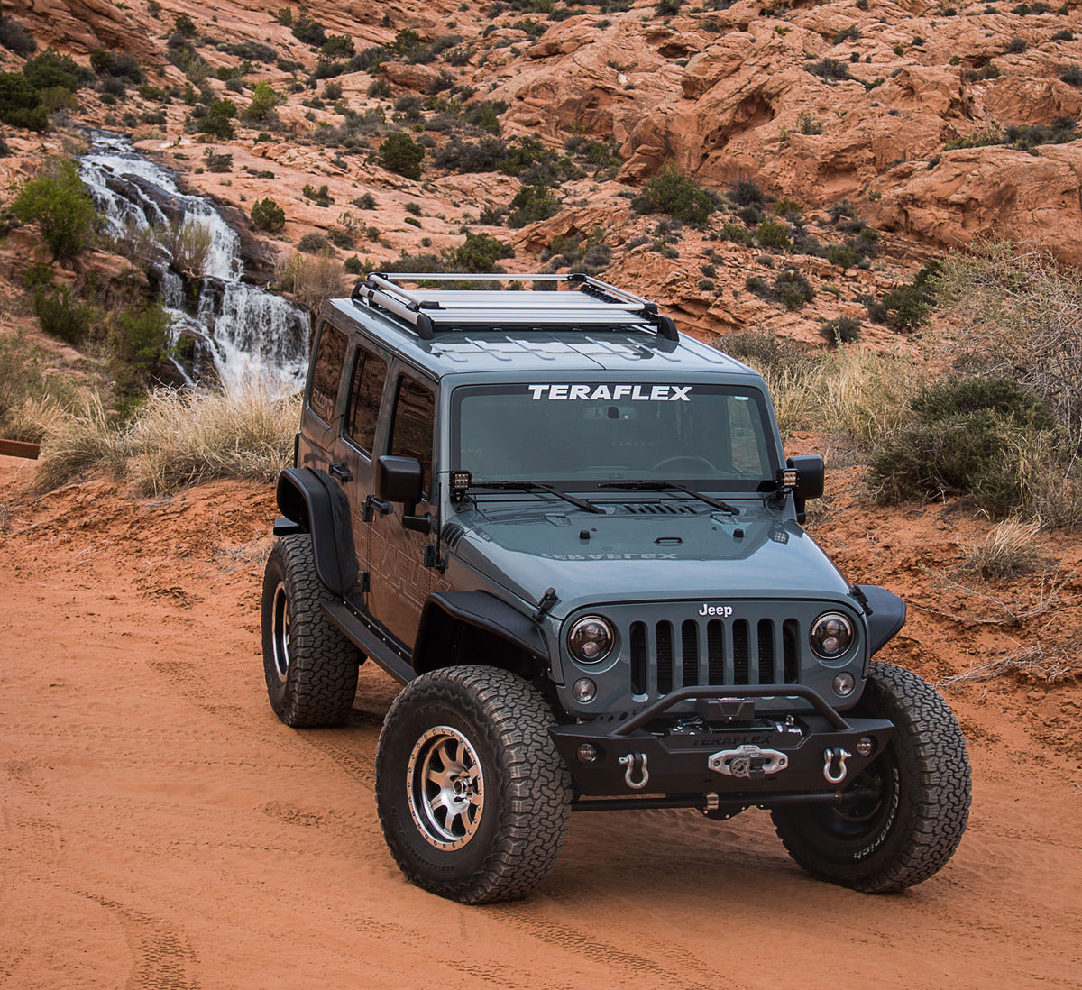 Teraflex Jk4 Nebo Raised Rail Kit - Silver