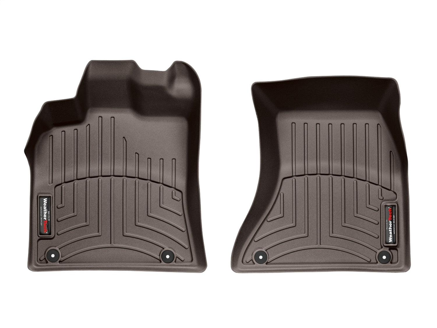 Weathertech - FloorLiner™ DigitalFit® Cocoa Front & Rear Set 15-26 Porsche Macan - 47230-1-3IM