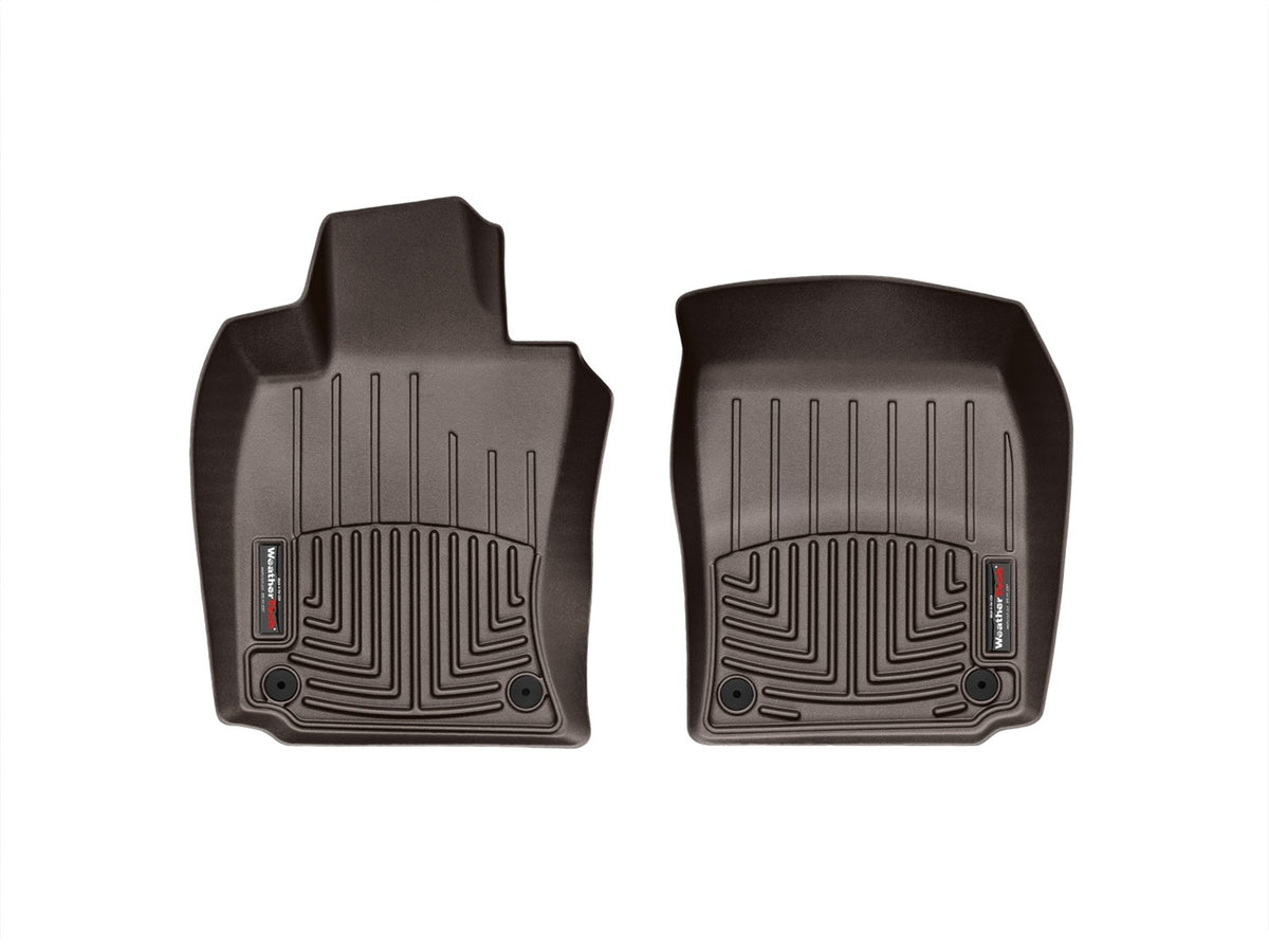 Weathertech - FloorLiner™ DigitalFit® Cocoa Front & Rear Set 10-16 Porsche Panamera - 47257-1-2