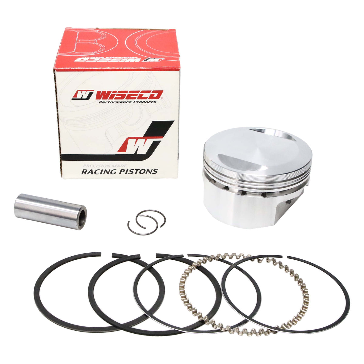 Wiseco HD/Buell S1/S3/S3T 2vp Domed 101 CR Piston Kit - 4728P1