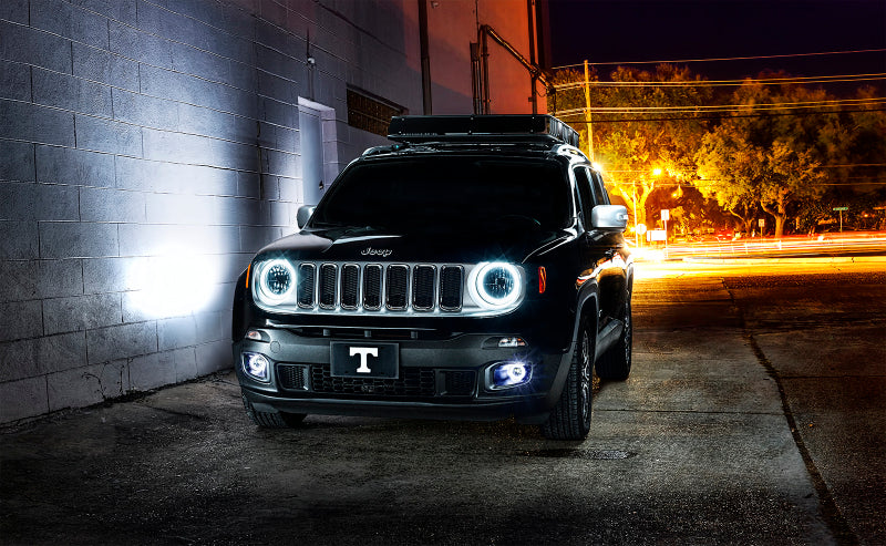 Oracle Jeep Renegade 15-20 Halo Kit - ColorSHIFT w/ Simple Controller SEE WARRANTY - 3991-504
