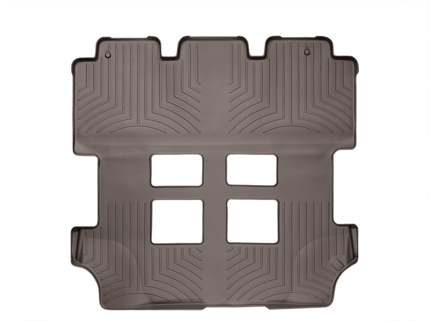 Weathertech - FloorLiner™ DigitalFit® - Cocoa Rear And Third Row 11-17 Honda Odyssey - 473412