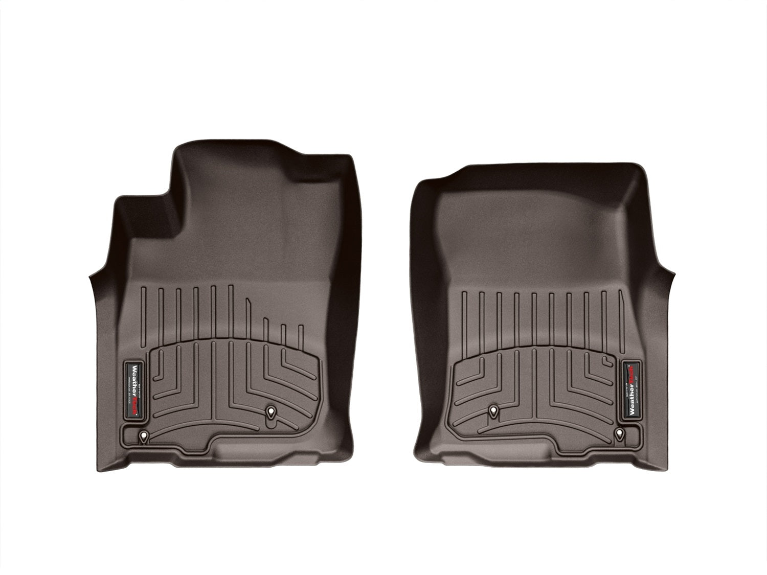 Weathertech - FloorLiner™ DigitalFit® Cocoa Front & Rear Set 10-13 Lexus GX / 10-12 Toyota 4Runner - 473611-472862