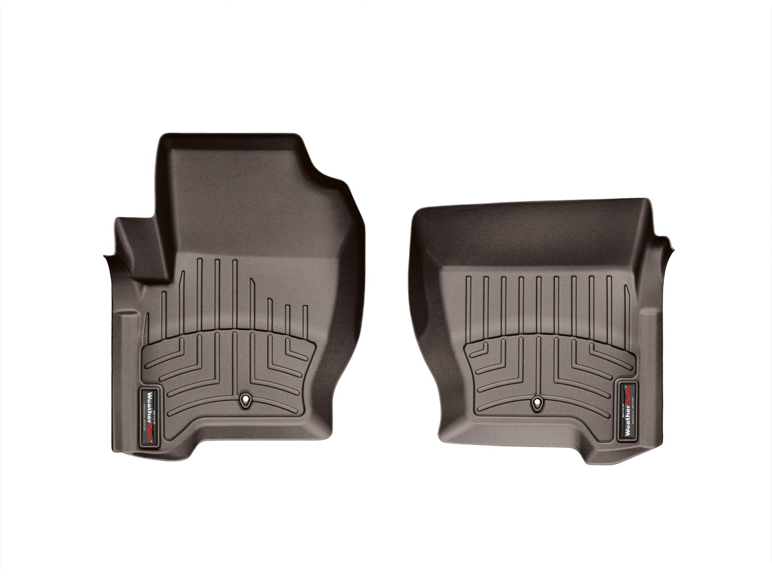 Weathertech - FloorLiner™ DigitalFit® - Cocoa Front 08-09 Land Rover LR3 / 10-16 Land Rover LR4 / 08-13 Land Rover Range