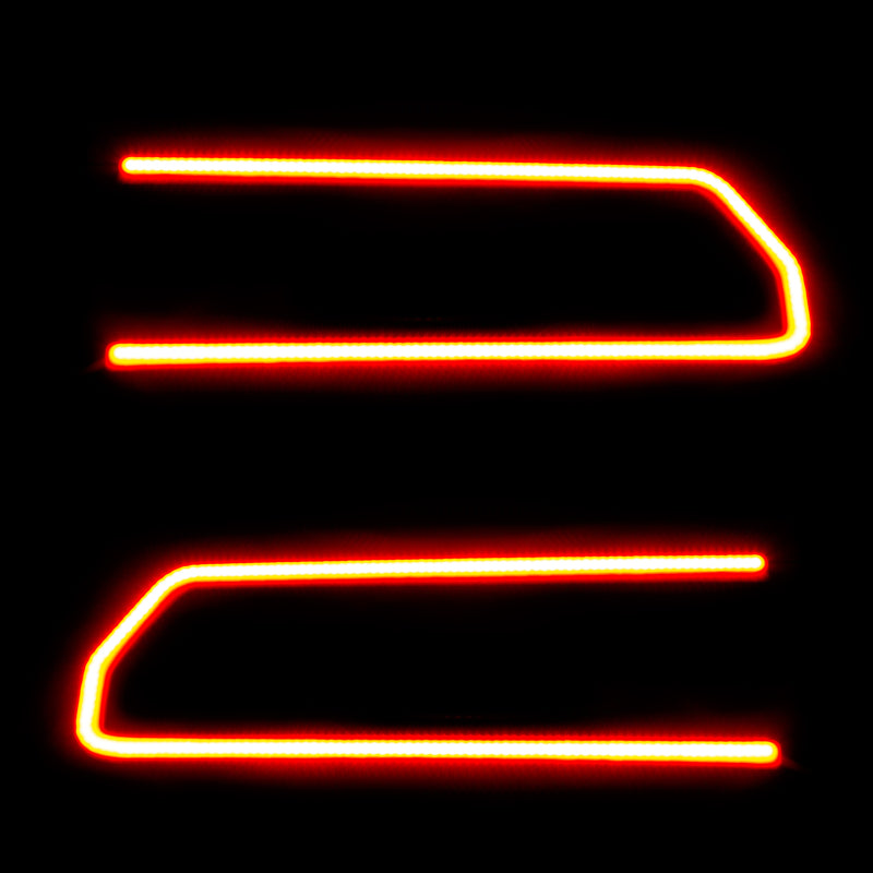Oracle Dodge Challenger 08-14 LED Waterproof Afterburner Kit - Red SEE WARRANTY - 1296-003