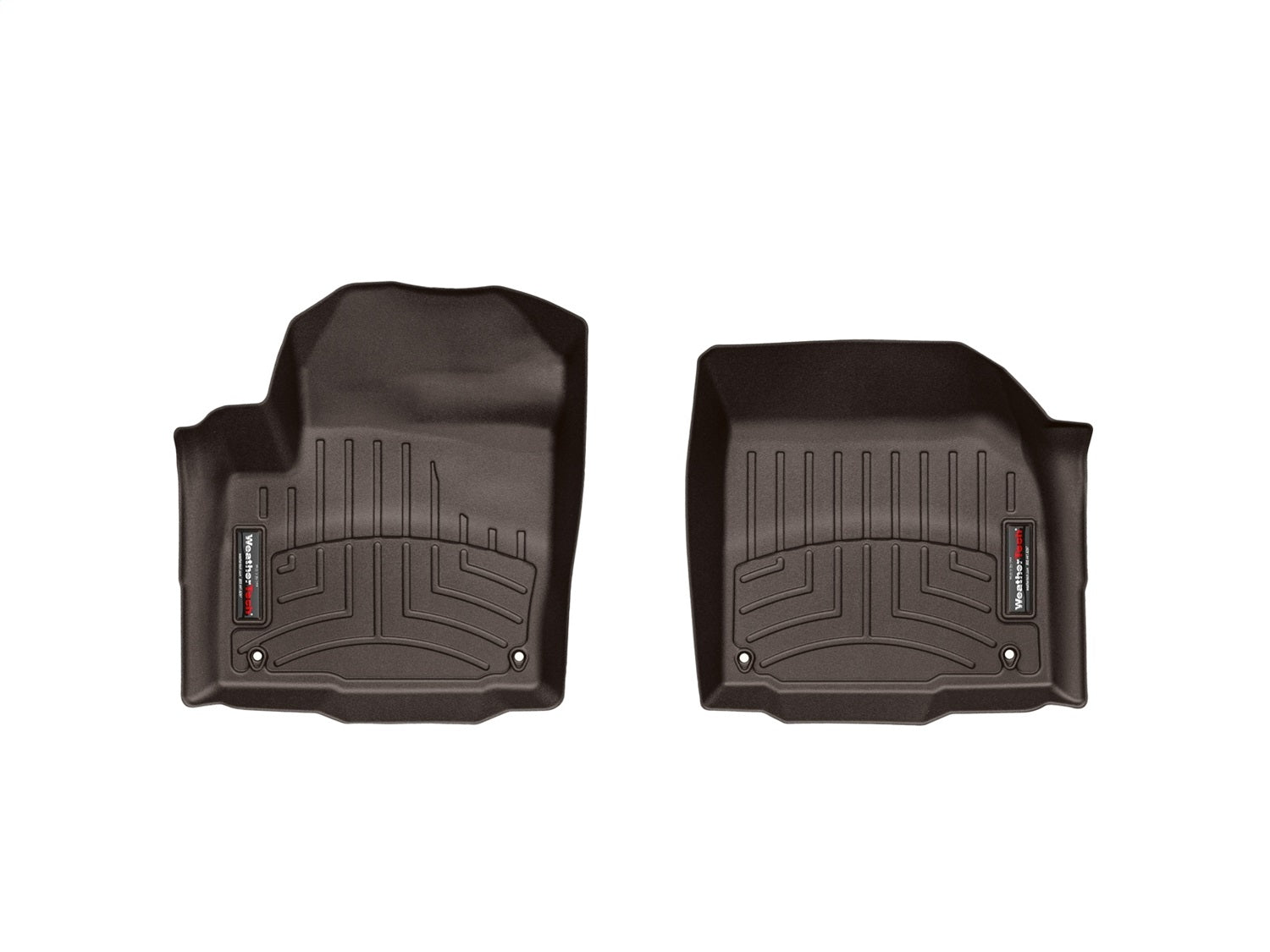 Weathertech - FloorLiner™ DigitalFit® Cocoa Front & Rear Set 12-19 Land Rover Range-Rover-Evoque - 47404-1-3