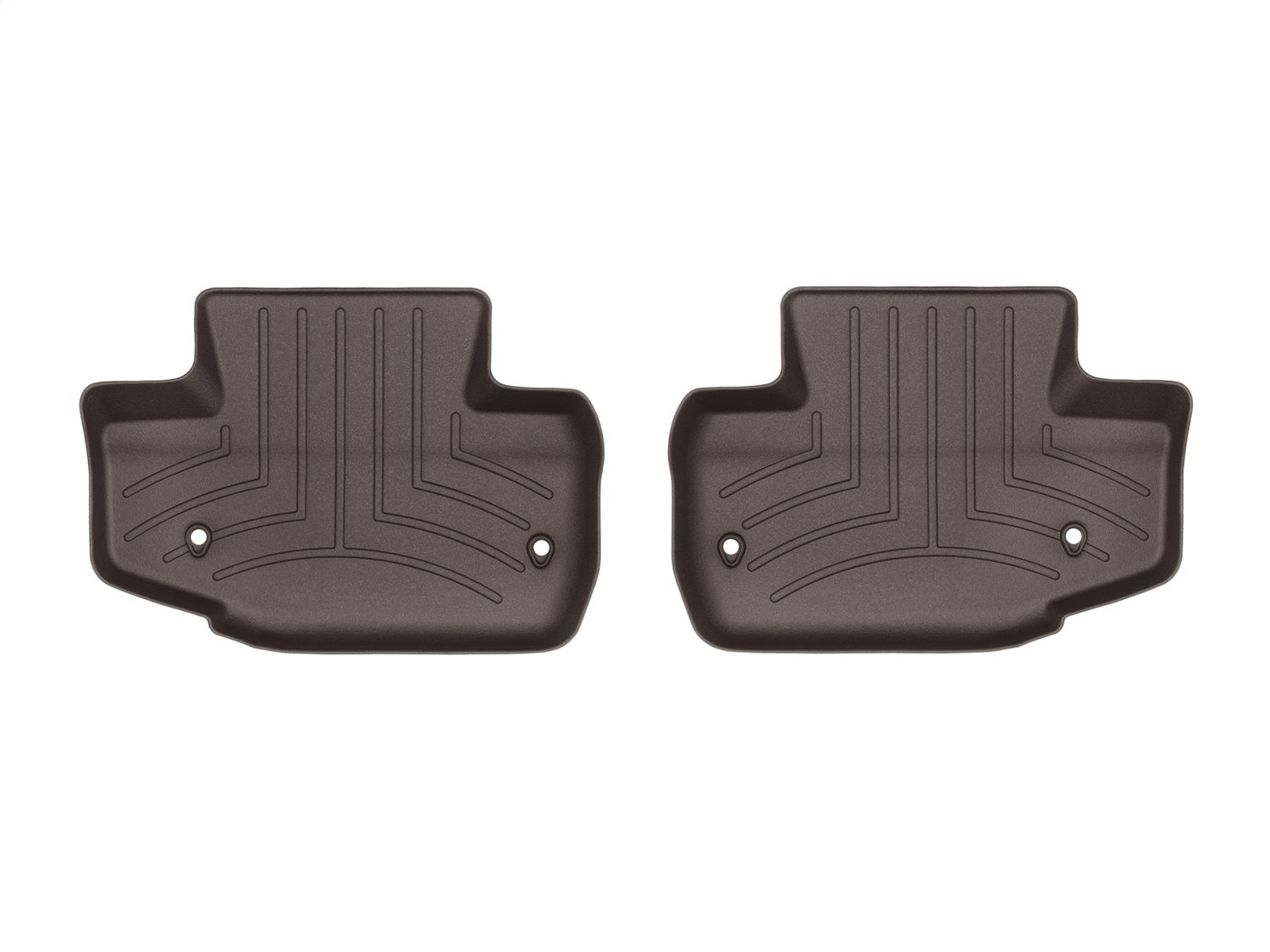 Weathertech - FloorLiner™ DigitalFit® - Cocoa Rear 17-19 Land Rover Range-Rover-Evoque - 474044