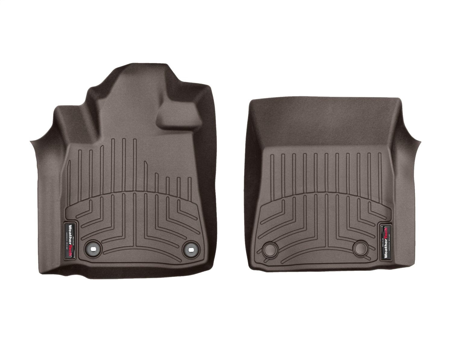 Weathertech - FloorLiner™ DigitalFit® Cocoa Front & Rear Set 12-22 Toyota Sequoia - 474081-470934
