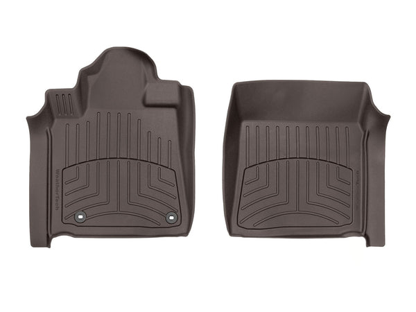 Weathertech - FloorLiner™ HP Cocoa Front & Rear Set 14-21 Toyota Tundra - 474081IM-470938