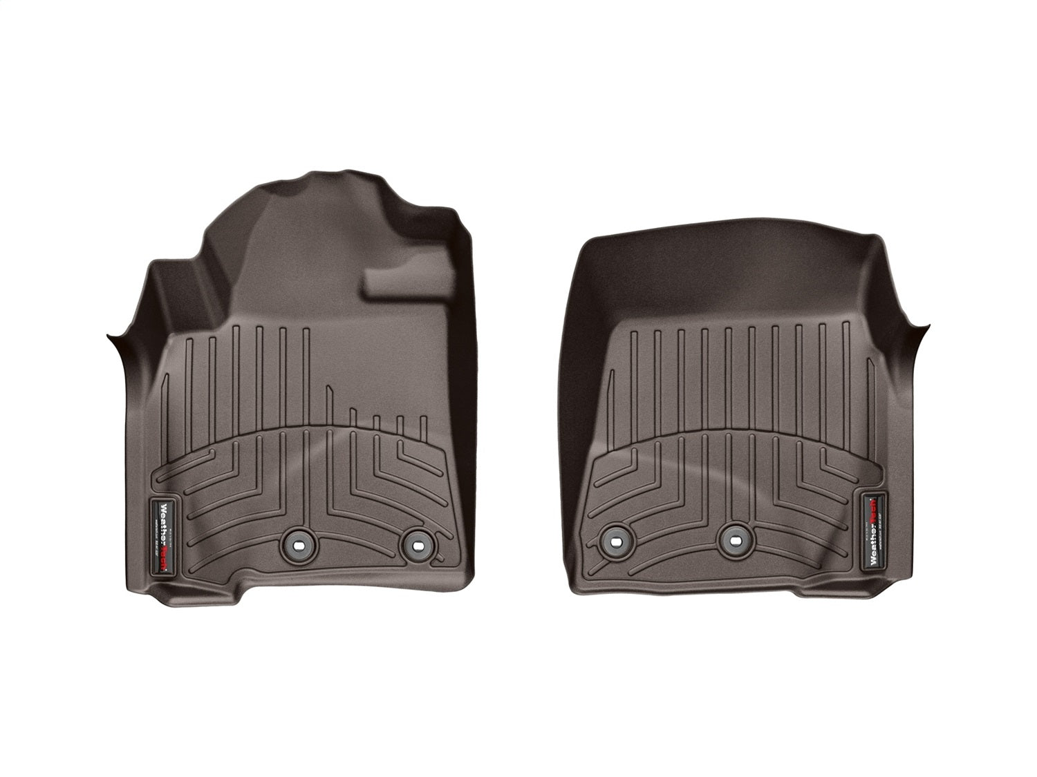 Weathertech - FloorLiner™ DigitalFit® Cocoa Front & Rear Set 13-21 Lexus LX / 13-21 Toyota Land-Cruiser - 474231-471572
