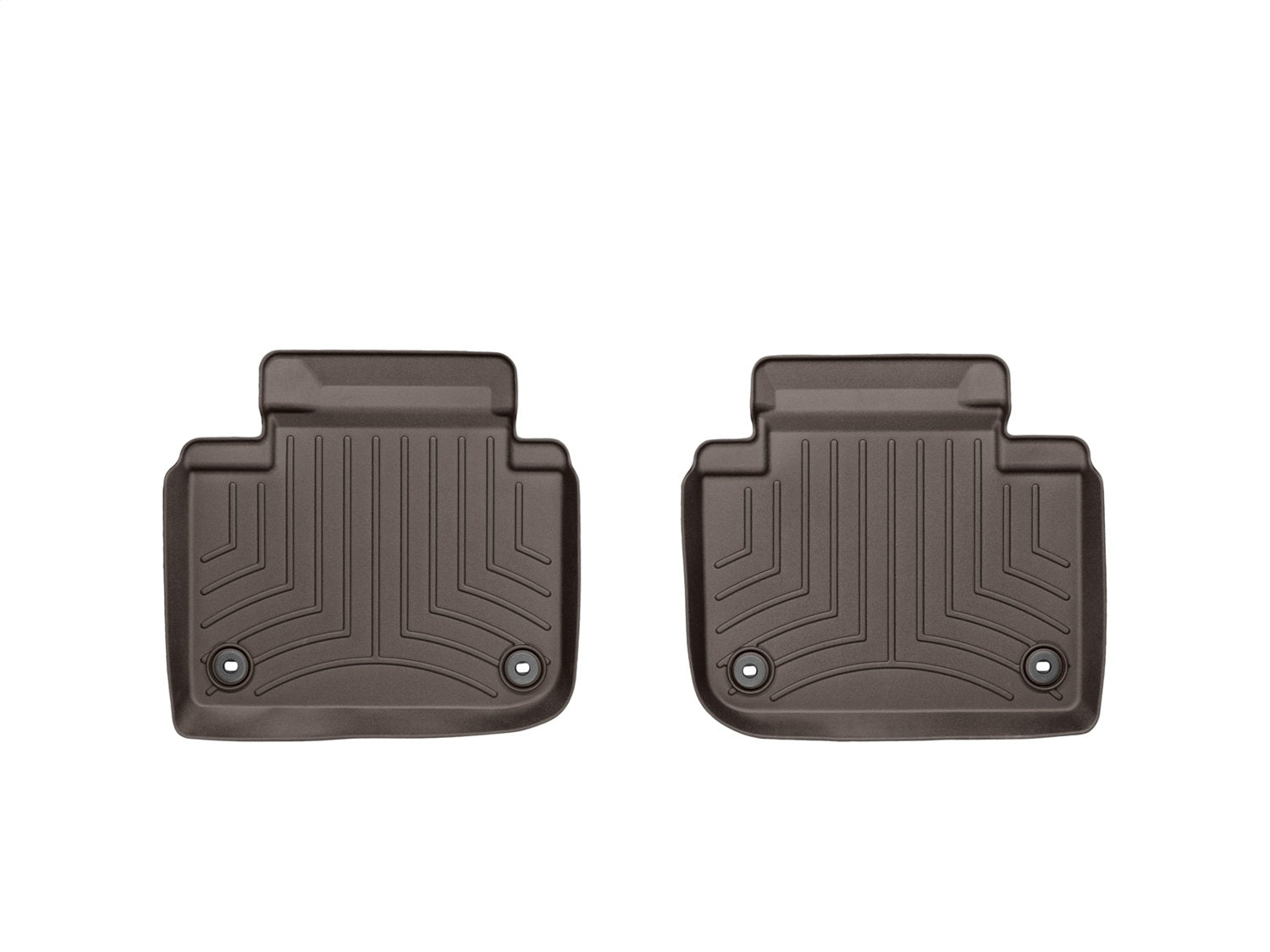 Weathertech - FloorLiner™ DigitalFit® - Cocoa Rear 13-20 Lexus GS - 474552