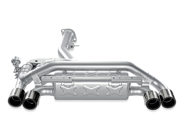 Akrapovic 11-12 BMW 1 Series M Coupe (E82) Slip-On Line (Titanium) w/ Carbon Tips - M-BM/T/4H-C
