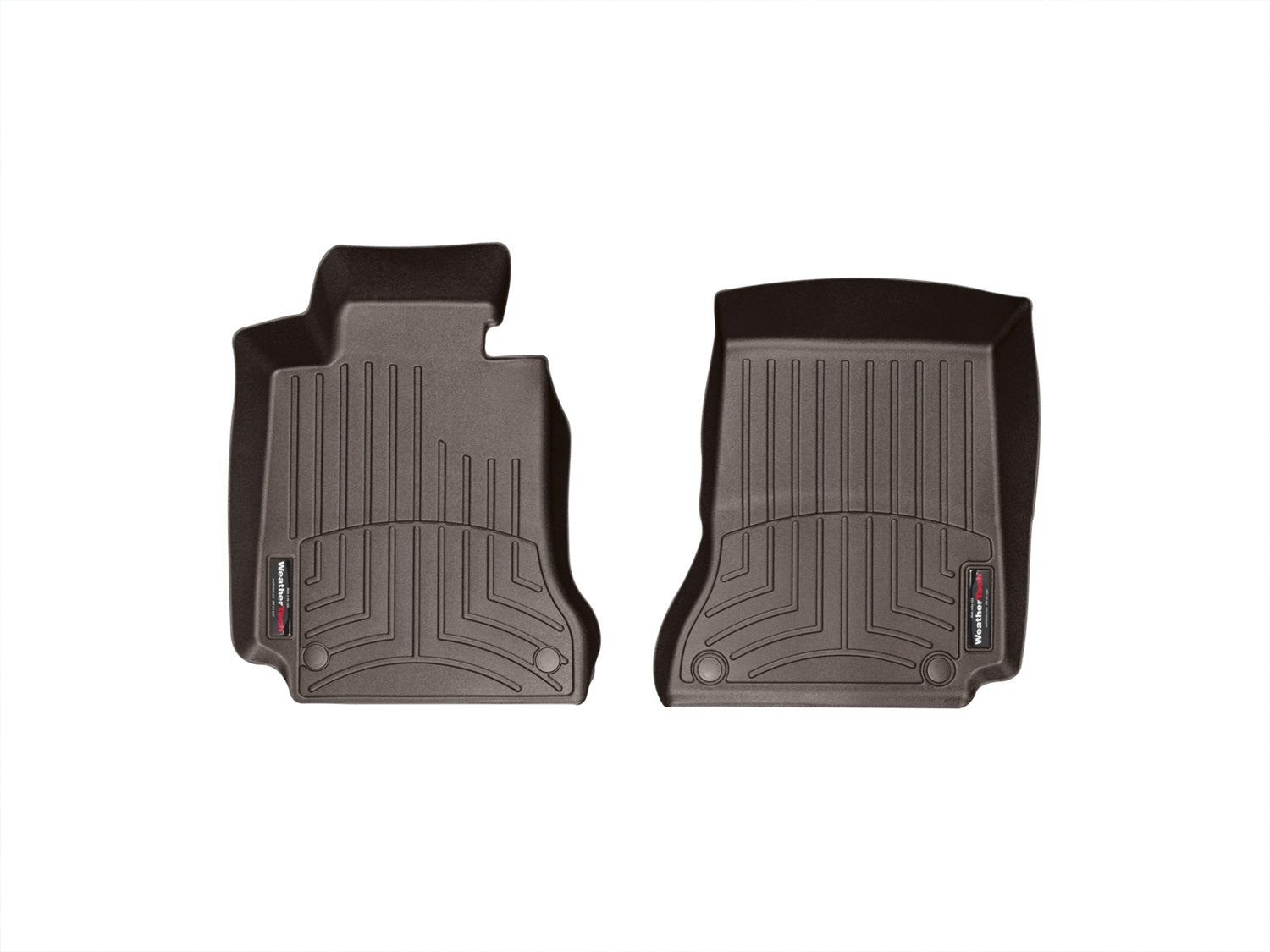 Weathertech - FloorLiner™ DigitalFit® Cocoa Front & Rear Set 12-15 Mercedes Benz C-Class / 12-15 Mercedes Benz C63-AMG /