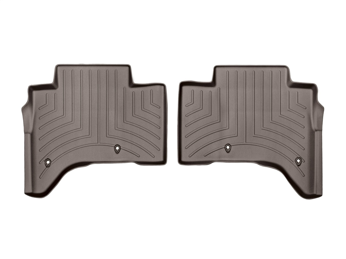 Weathertech - FloorLiner™ DigitalFit® Cocoa Front & Rear Set 13-17 Land Rover Range-Rover - 47480-1-2