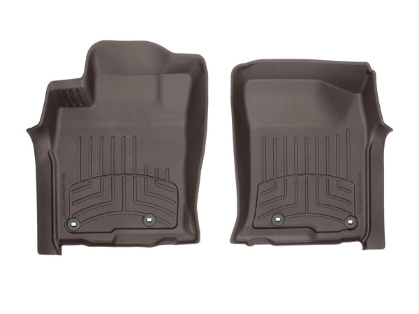 Weathertech - FloorLiner™ HP Cocoa Front & Rear Set 14-23 Lexus GX / 13-24 Toyota 4Runner - 474931IM-472862IM