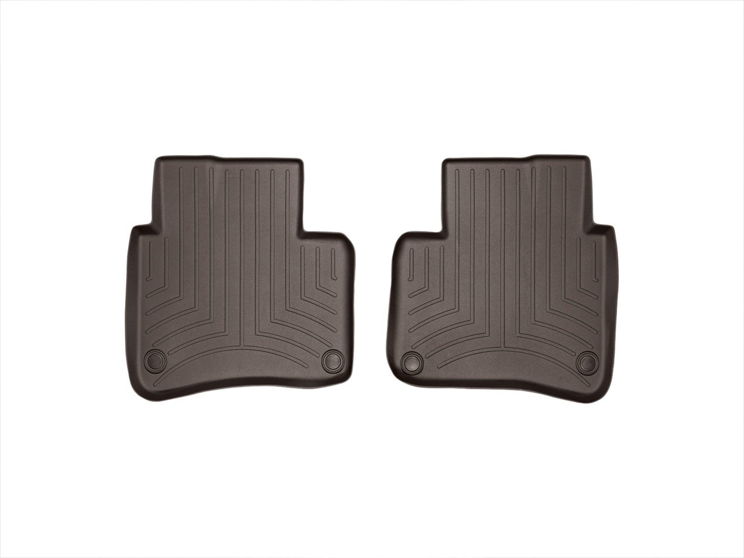 Weathertech - FloorLiner™ DigitalFit® - Cocoa Rear 14-20 Mercedes Benz S-Class / 14-20 Mercedes Benz S63-AMG / 15-20 Mer