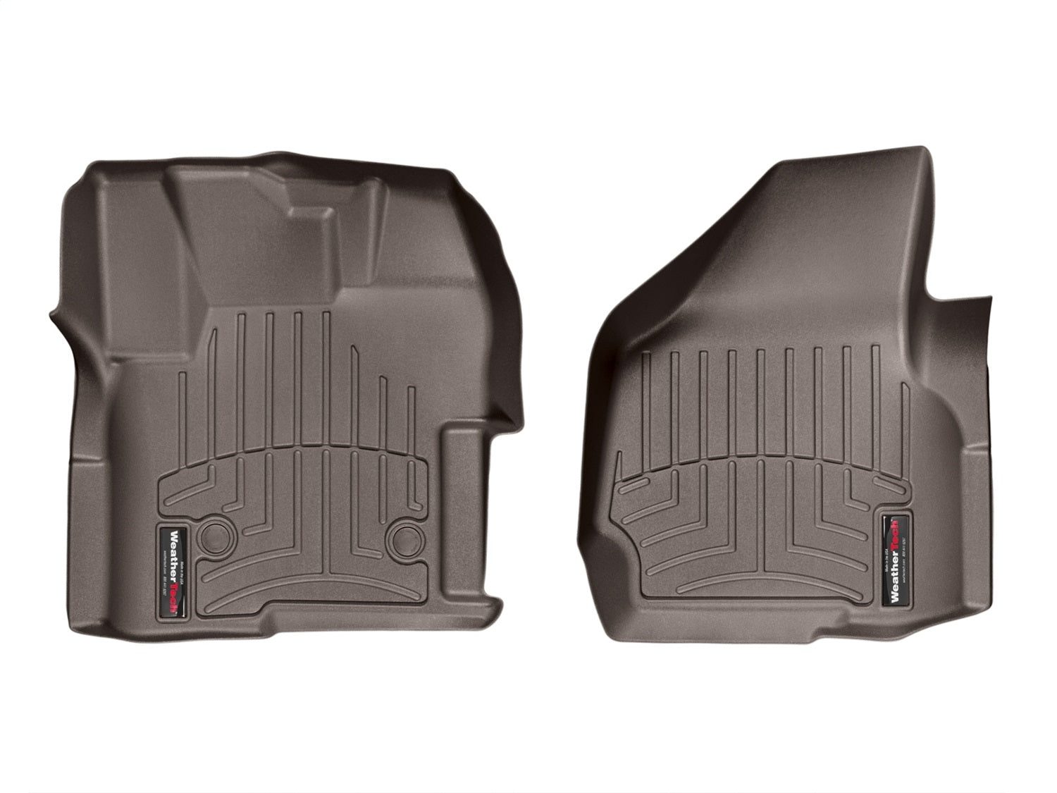 Weathertech - FloorLiner™ DigitalFit® - Cocoa Front 12-16 Ford F-250 / 12-16 Ford F-350 - 475831