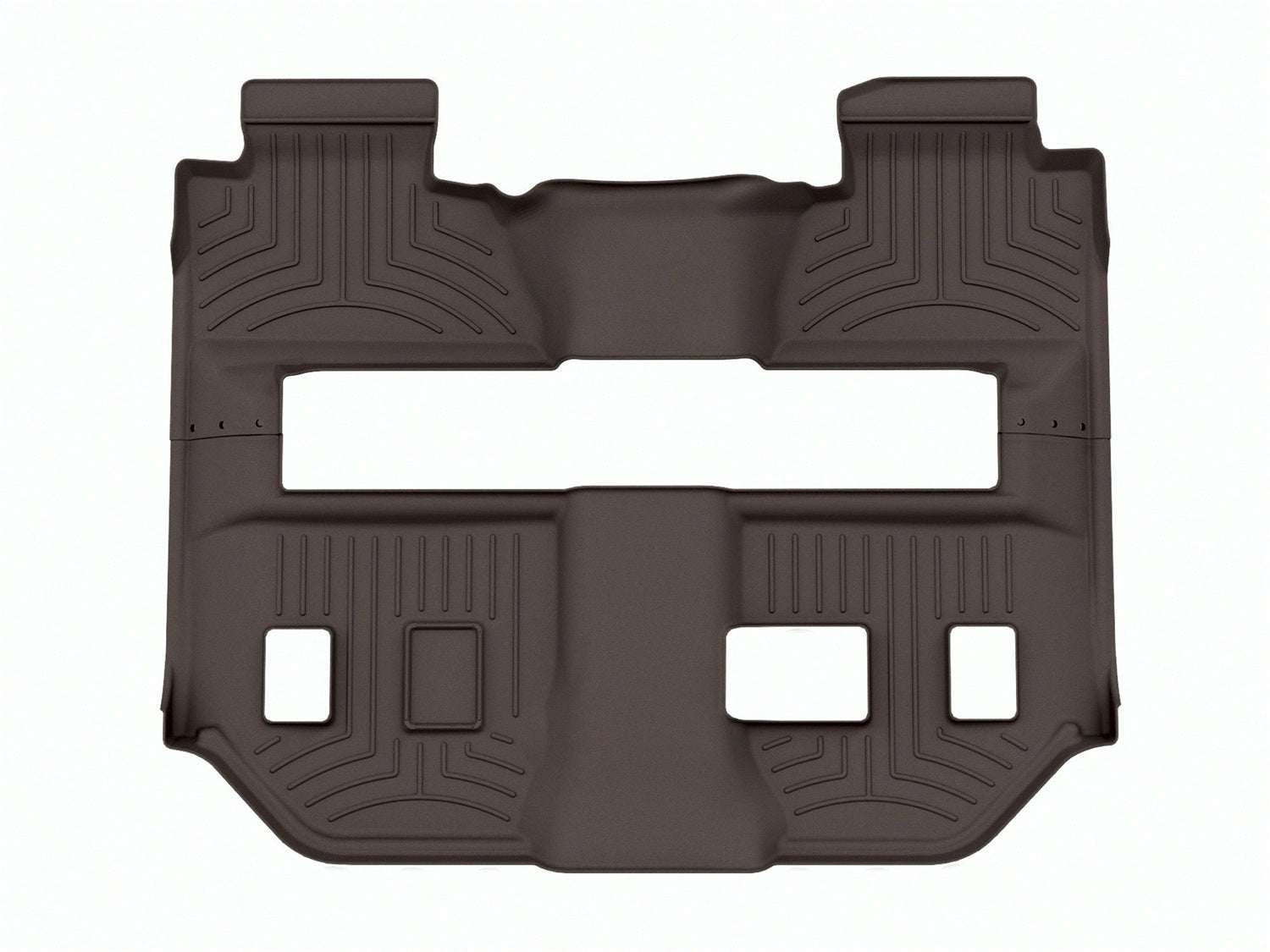 Weathertech - FloorLiner™ HP - Cocoa Rear and Third Row 15-20 Chevrolet Suburban / 16-19 Chevrolet Suburban-3500-HD / 15