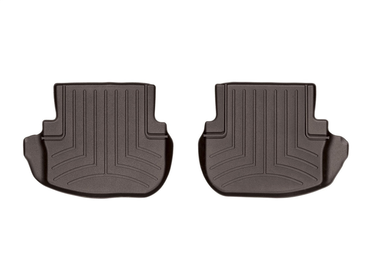 Weathertech - FloorLiner™ DigitalFit® Cocoa Front & Rear Set 17-23 Mercedes Benz C-Class / 17-21 Mercedes Benz C63-AMG -
