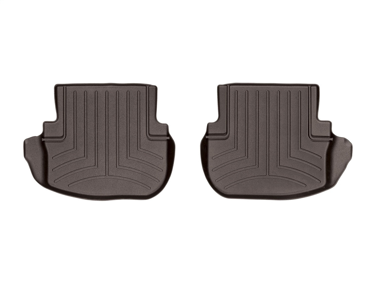 Weathertech - FloorLiner™ DigitalFit® - Cocoa Rear 17-23 Mercedes Benz C-Class / 17-21 Mercedes Benz C63-AMG - 476764