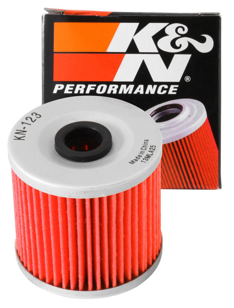 K&amp;N Kawasaki 2.156in OD x 2.219in H Oil Filter - KN-123