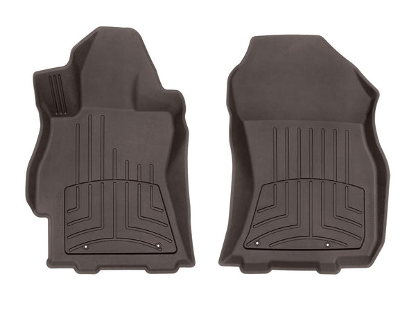 Weathertech - FloorLiner™ HP Cocoa Front & Rear Set 15-19 Subaru Legacy / 15-19 Subaru Outback - 477081IM-477082