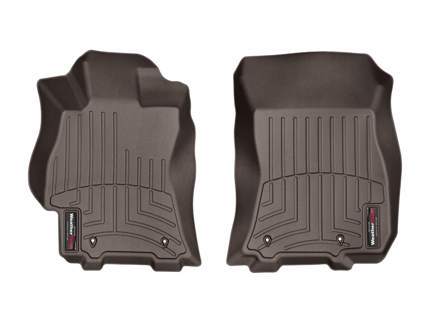 Weathertech - FloorLiner™ DigitalFit® Cocoa Front & Rear Set 15-19 Subaru Legacy / 15-19 Subaru Outback - 47708-1-2IM