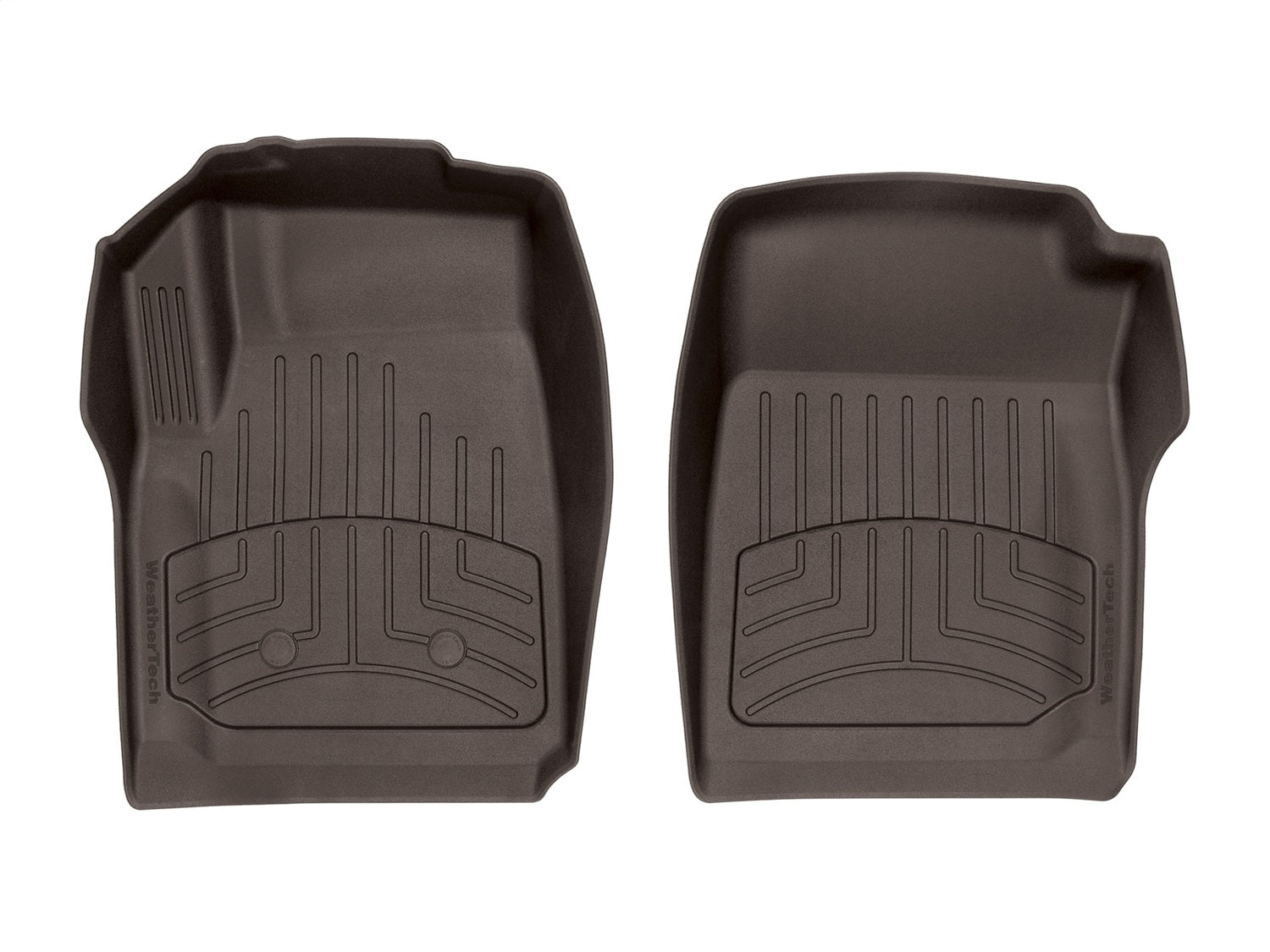 Weathertech - FloorLiner™ HP Cocoa Front & Rear Set 15-22 Chevrolet Colorado / 15-22 GMC Canyon - 477511IM-477513