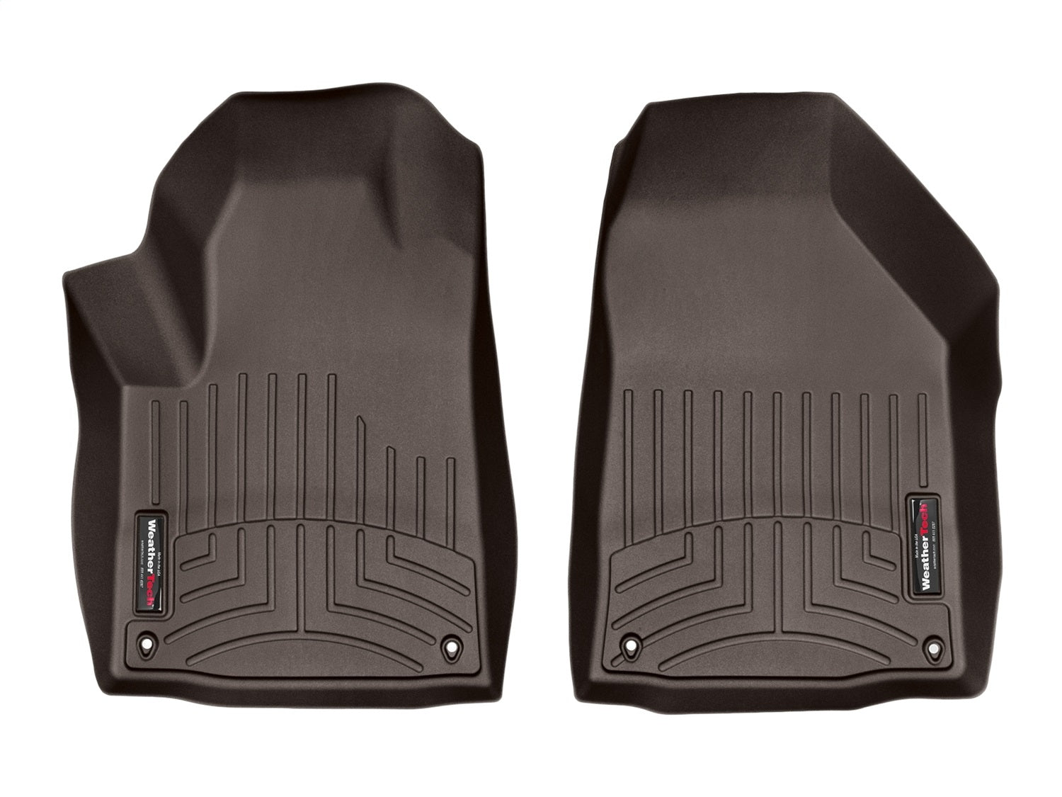 Weathertech - FloorLiner™ DigitalFit® - Cocoa Front 14-23 Jeep Cherokee - 478331