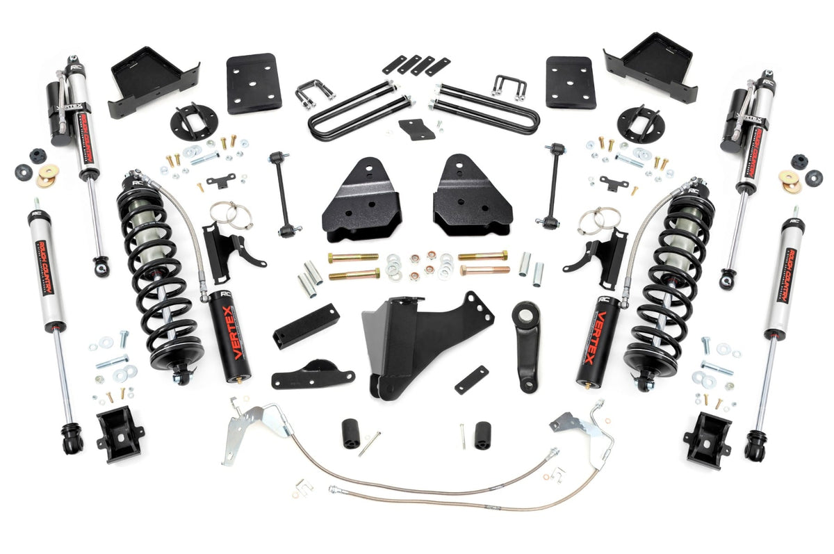 Rough Country - 4.5 Inch Lift Kit - W/O Overloads - C/O Vertex - Ford F-250/F-350 Super Duty (08-10) - 47859