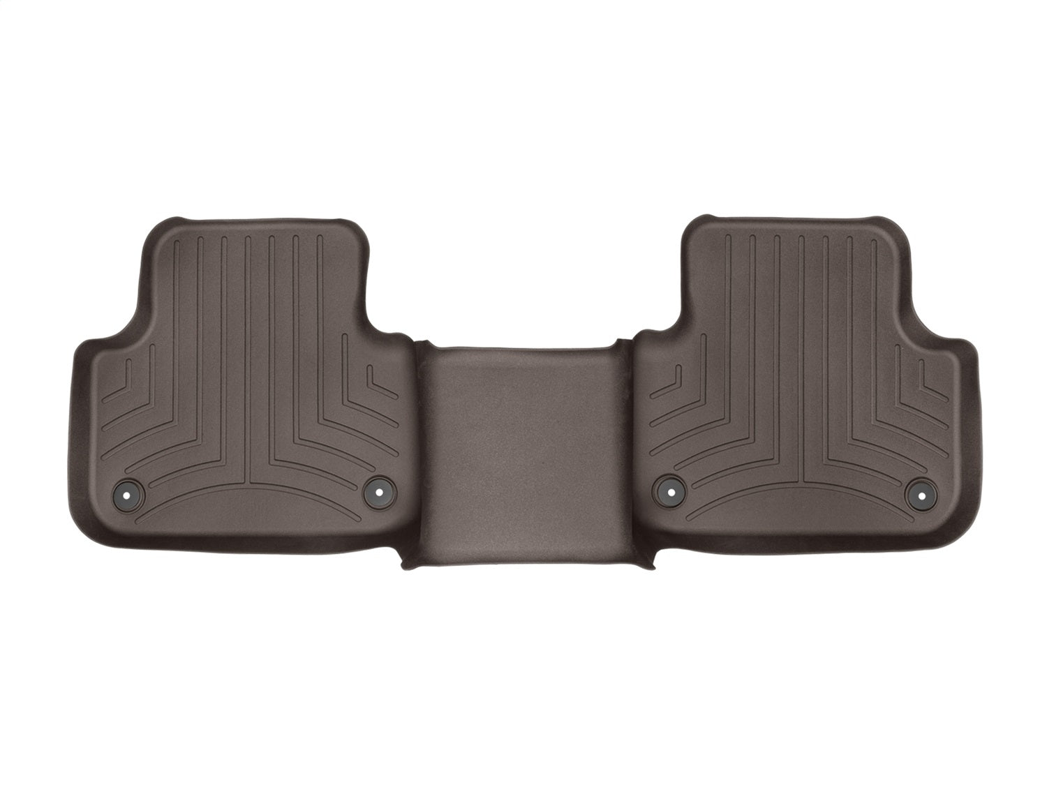 Weathertech - FloorLiner™ DigitalFit® - Cocoa Rear 17-21 Audi Q7 / 19-22 Audi Q8 / 20-22 Audi SQ8 - 478872