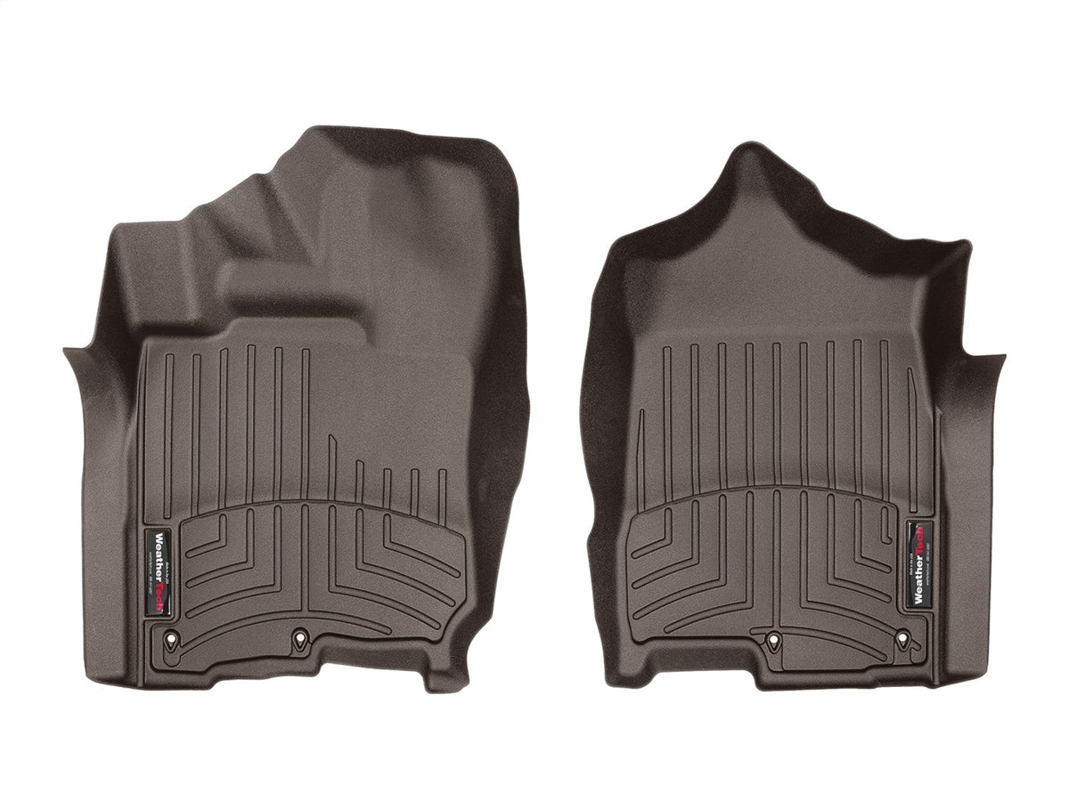 Weathertech - FloorLiner™ DigitalFit® Cocoa Front & Rear Set 16-24 Nissan TITAN - 47908-1-2IM