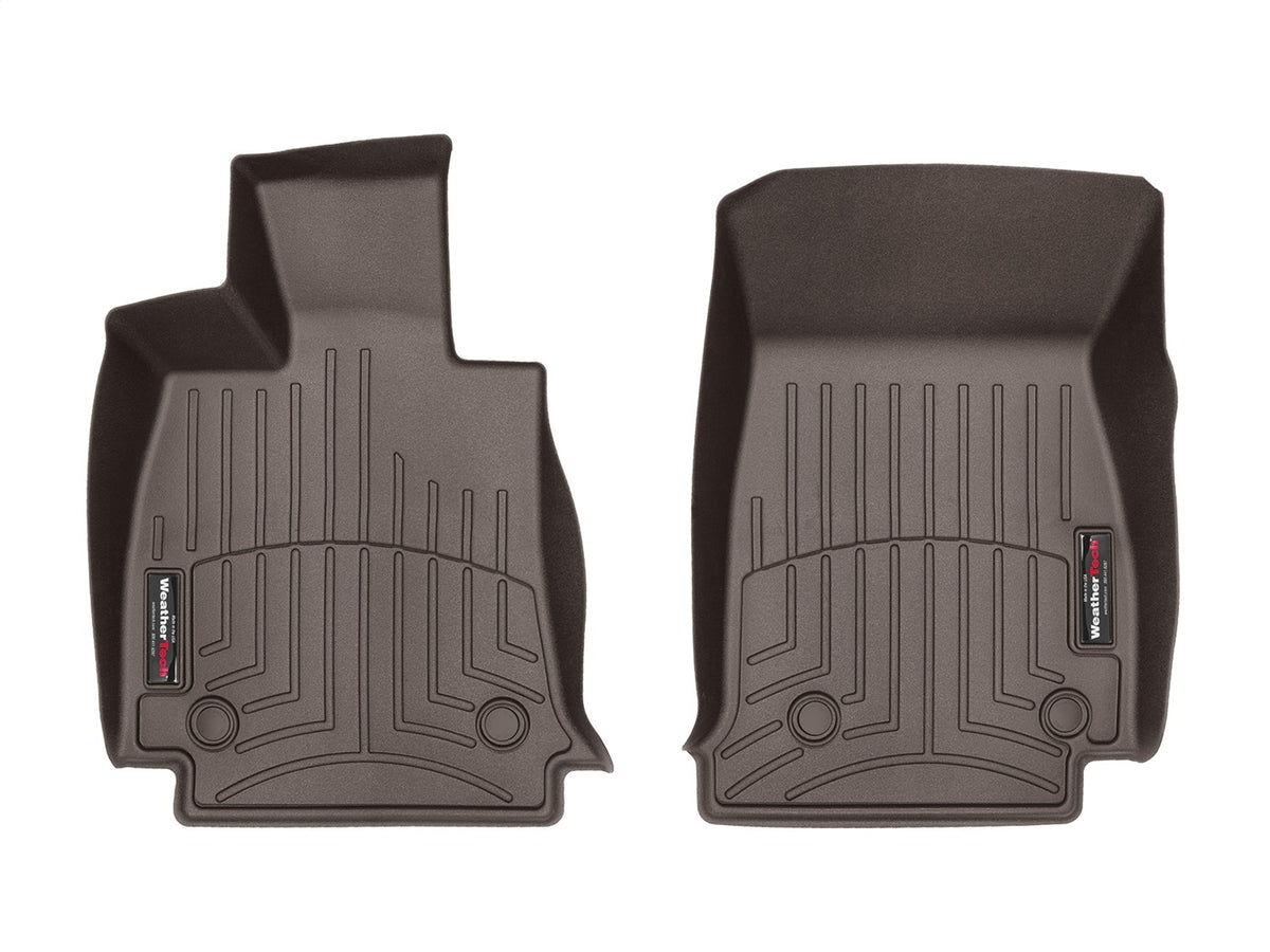 Weathertech - FloorLiner™ DigitalFit® Cocoa Front & Rear Set 16-20 Cadillac CT6 - 47954-1-2