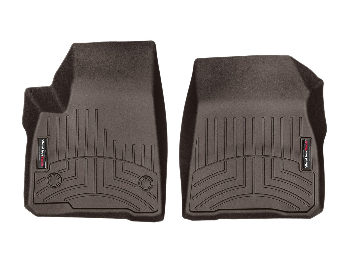 Weathertech - FloorLiner™ DigitalFit® Cocoa Front & Rear Set 17-25 Cadillac XT5 - 47955-1-2IM
