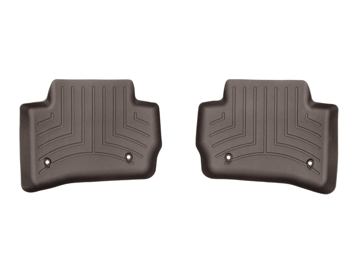 Weathertech - FloorLiner™ DigitalFit® - Cocoa Rear 17-26 F Pace / 18-26 Rover Range Rover Velar - 479632