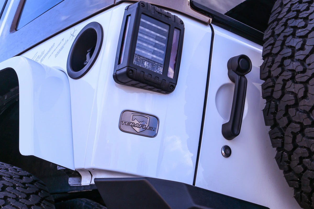 Teraflex JK License Plate Delete Badge