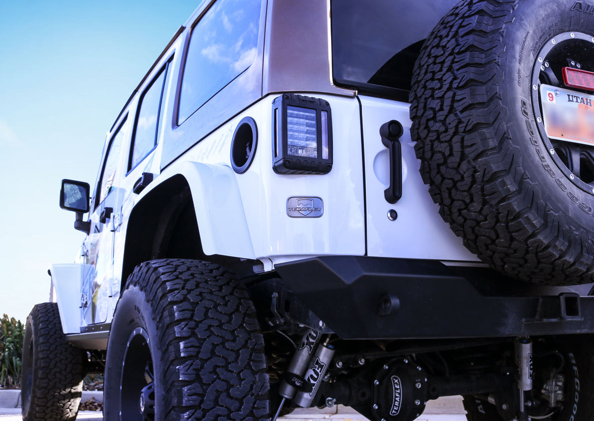 Teraflex JK License Plate Delete Badge