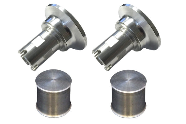 Torque Solution Tial Blow Off Valve Adapter with Plugs: BMW 135 335i 535i X5 N54 ONLY - TS-N54-TIALC for 2007-2013 BMW 3 Seri